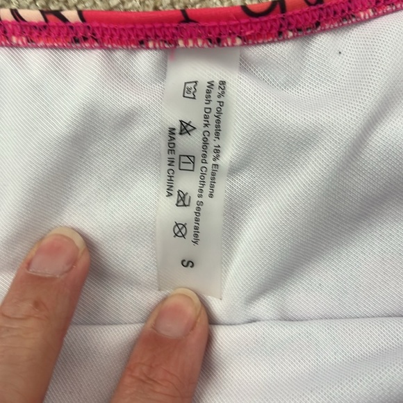 Floral  Women’s High-Waisted Bikini Bottoms Mod Print Daisy Spring Break Sz Sm 🟢 - Picture 3 of 7